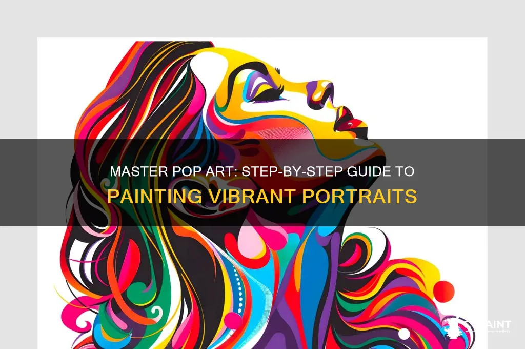 how to paint a pop art portrait