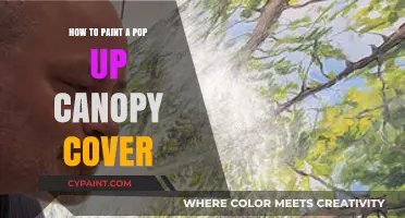 DIY Guide: Painting Your Pop-Up Canopy Cover for a Fresh Look