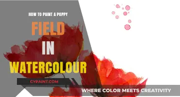 Mastering Watercolour: Techniques for Painting Vibrant Poppy Fields