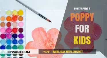 Easy Poppy Painting for Kids: Simple Steps to Create Beautiful Flowers