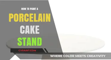 Elegant DIY: Painting a Porcelain Cake Stand Step-by-Step Guide