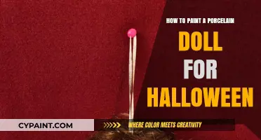 Spooky Porcelain Doll Painting: A Halloween DIY Guide