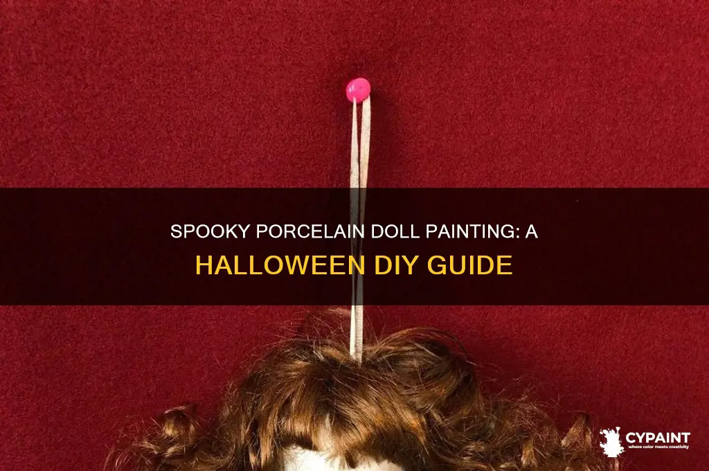 how to paint a porcelain doll for halloween