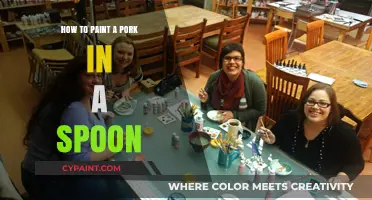Master the Art: Painting a Pork Scene on a Spoon
