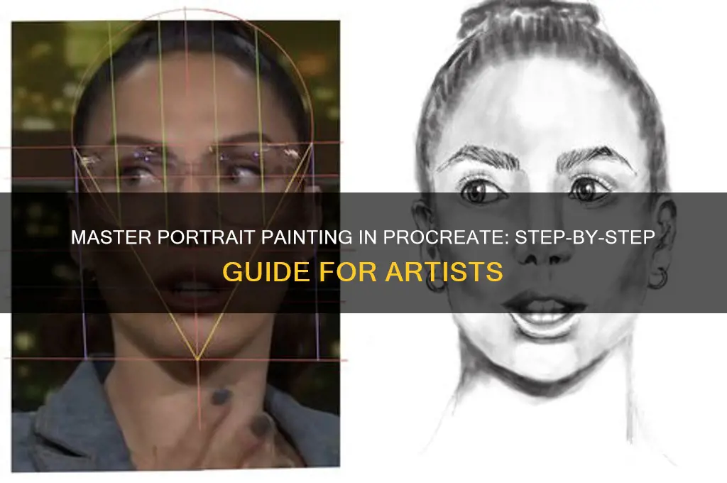 how to paint a portrait in procreate