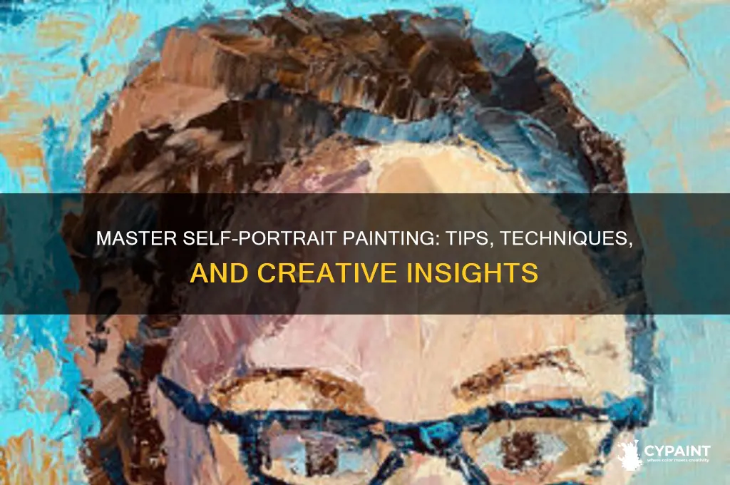 how to paint a portrait of yourself