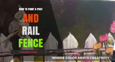 Mastering Fence Painting: A Step-by-Step Guide to Post and Rail Fences