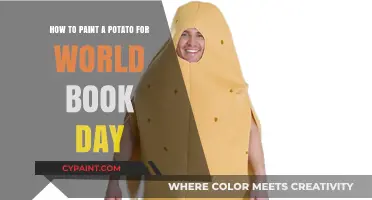 Creative Potato Painting for World Book Day