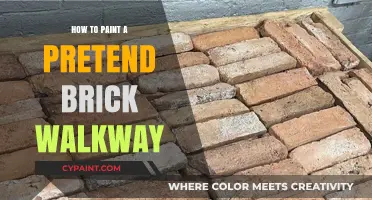 Create a Stunning Faux Brick Walkway: Easy Painting Techniques