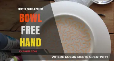 Master Freehand Bowl Painting: Tips for Creating Pretty Designs