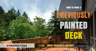 Revitalize Your Deck: A Guide to Repainting Over Old Paint