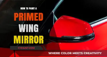 Mastering the Art of Painting a Primed Wing Mirror