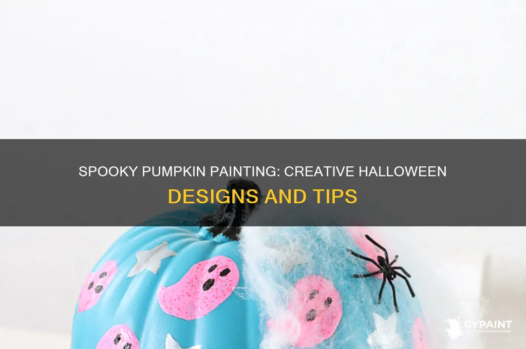 how to paint a pumpkin for halloween