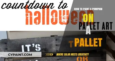 Creative Pallet Art: Step-by-Step Guide to Painting a Pumpkin