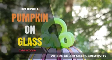Master Glass Painting: Create a Stunning Pumpkin Design with Ease
