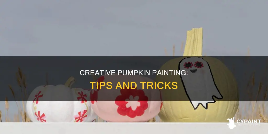 how to paint a pumpkin tips and ideas thoughtcothoughtco