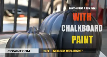 Creative Pumpkin Decor: Chalkboard Paint Ideas for Fall Crafting
