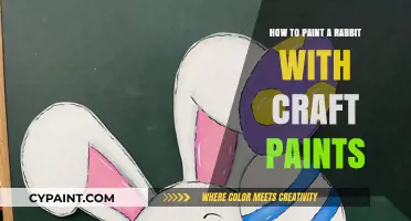 Crafting a Rabbit Masterpiece: Easy Guide to Painting with Craft Paints