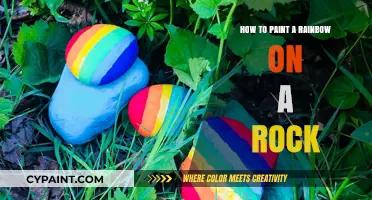 Create a Vibrant Rainbow Rock Art: Easy Painting Tutorial