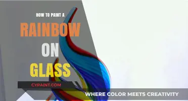 Master Glass Painting: Create a Vibrant Rainbow Art Piece