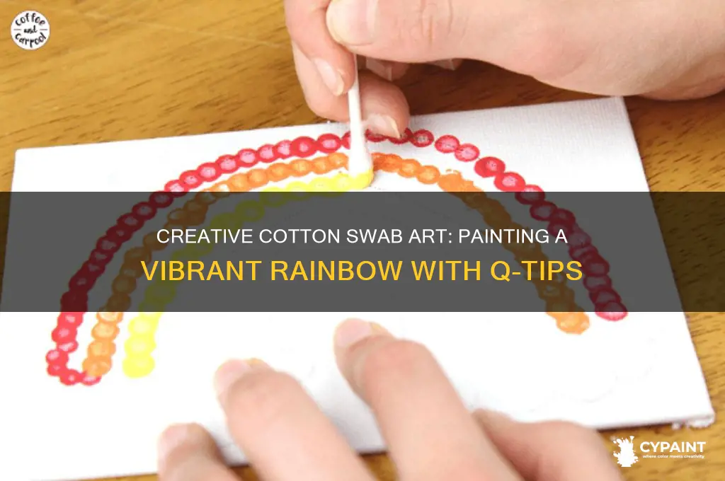 how to paint a rainbow with qutips