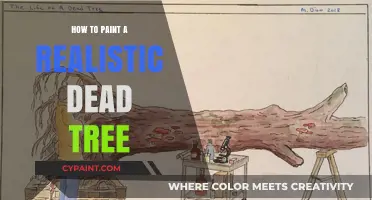 Mastering Realism: Techniques for Painting a Lifelike Dead Tree