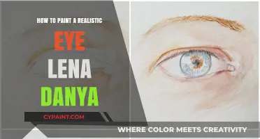 Mastering Realistic Eye Painting: Lena Danya's Techniques Revealed