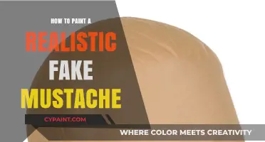 Mastering the Art of Painting a Realistic Fake Mustache