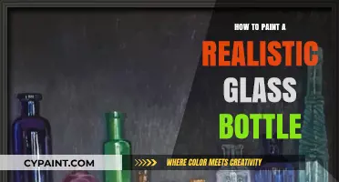 Mastering Realism: Techniques to Paint a Glass Bottle Perfectly