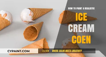 Mastering Realistic Ice Cream Art: Techniques for a Perfect Cone