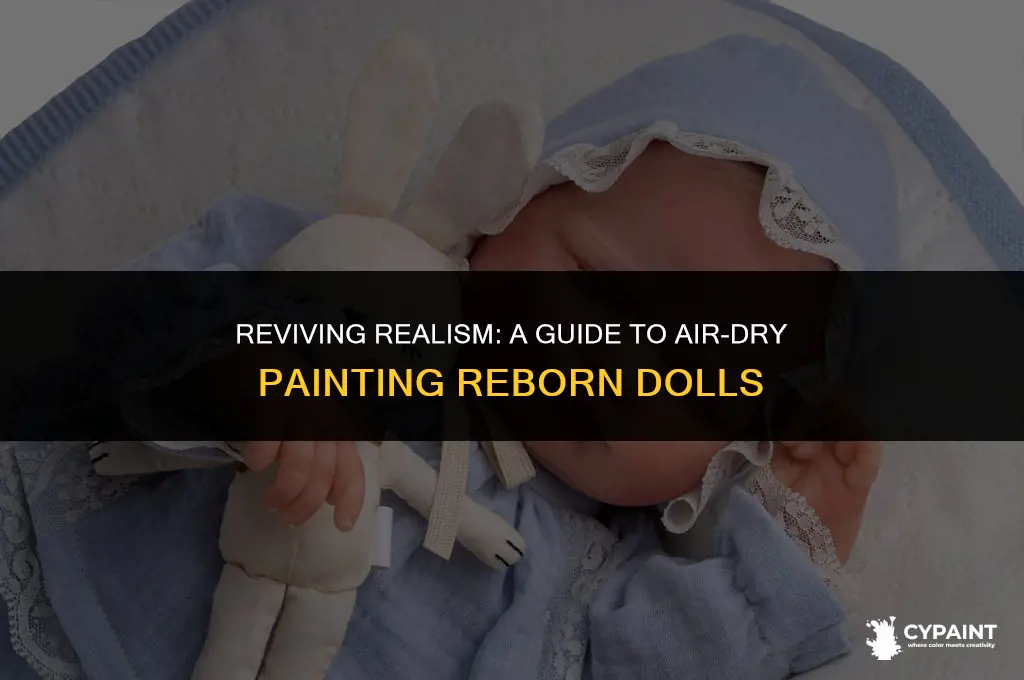 how to paint a reborn doll with air dry paints