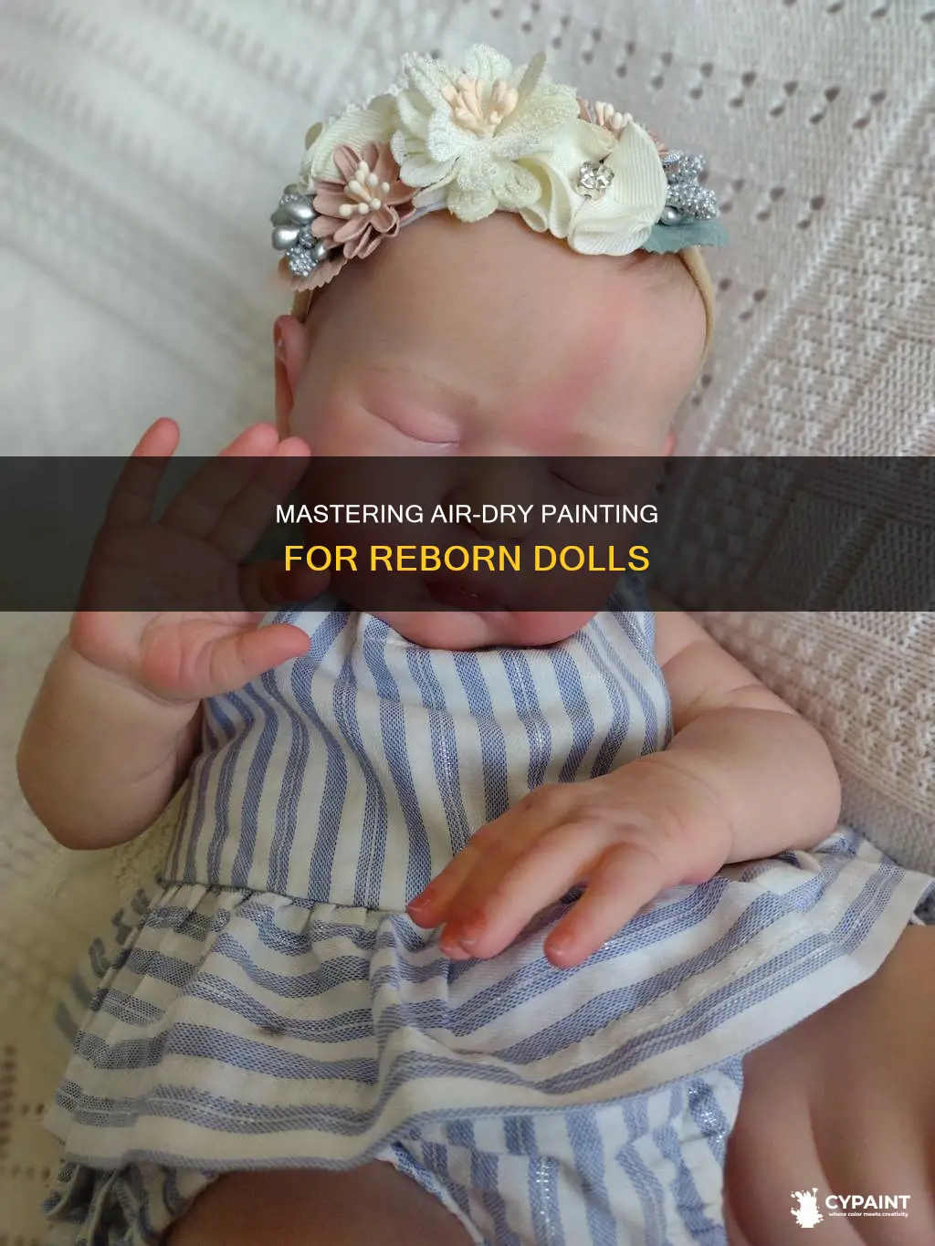 how to paint a reborn with air dry paints