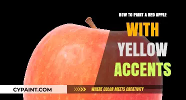 Painting a Red Apple: Adding Yellow Accents