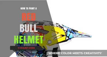 Mastering the Art: Painting a Striking Red Bull Helmet Design