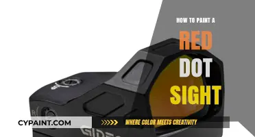 Mastering the Art: How to Paint a Red Dot Sight