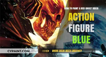 Transforming Your Ghost Rider: A Guide to Painting Action Figures Blue