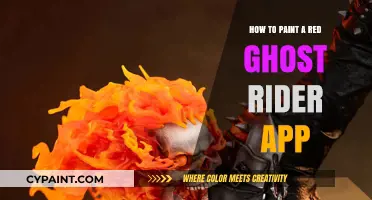 Mastering the Art: Painting a Fiery Red Ghost Rider App