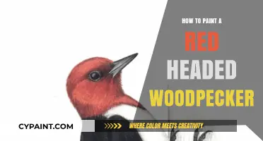 Mastering the Art of Painting a Red-Headed Woodpecker: Tips and Techniques