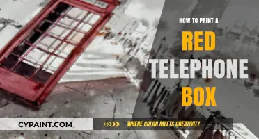 Mastering the Art of Painting a Classic Red Telephone Box
