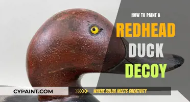 Mastering the Art of Painting a Lifelike Redhead Duck Decoy