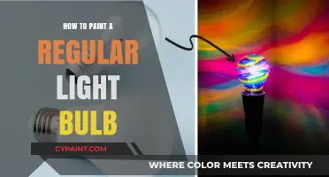 Creative DIY: Transforming Regular Light Bulbs with Easy Painting Techniques