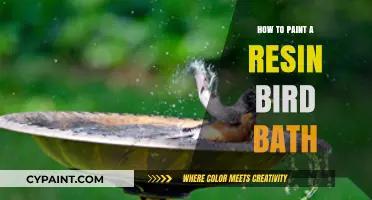 Easy Steps to Paint a Resin Bird Bath for Your Garden