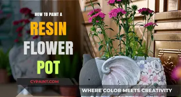 Easy Resin Flower Pot Painting Guide for Beginners