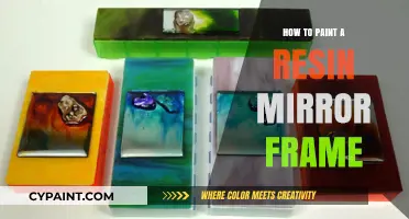 Easy Steps to Paint a Resin Mirror Frame Like a Pro