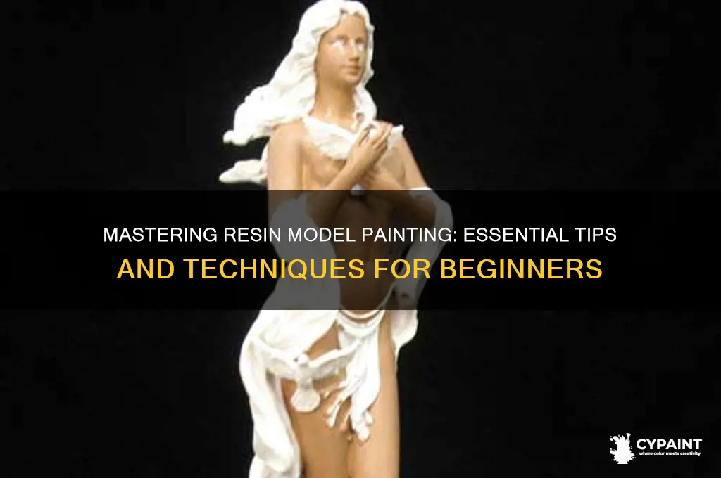 how to paint a resin model kit