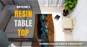 Master Resin Table Top Painting: Techniques, Tips, and Tools Guide