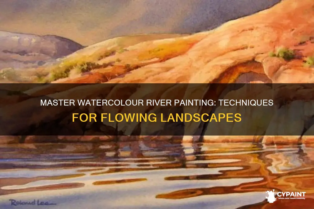 how to paint a river in watercolour