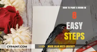 Simple Steps to Paint a Robin