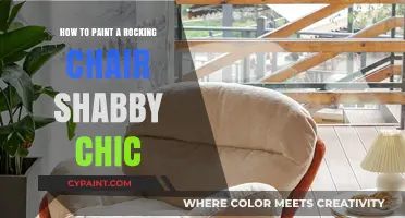 Transform Your Rocking Chair with Shabby Chic Painting Techniques