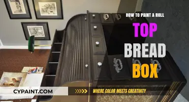 Creative Steps to Paint Your Roll Top Bread Box